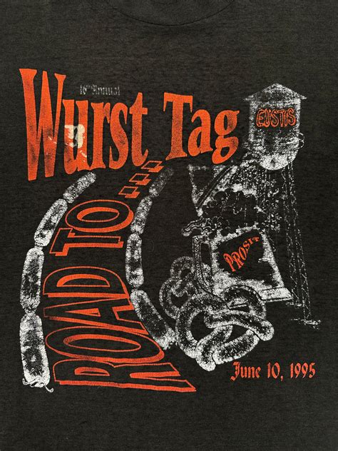 1995 Wurst Tag Tee Mercy Vintage