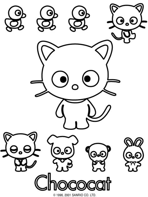 Chococat Coloring Pages ~ Coloring Pages World