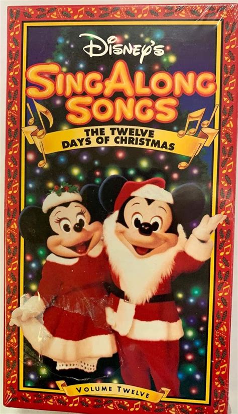 Sing Along Songs The Twelve Days Of Christmas Vhs Amazon Co Uk