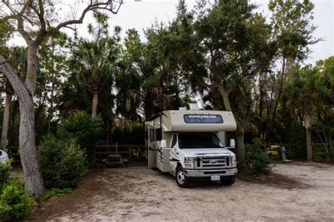 Turtle Beach Campground Siesta Key Sarasota Florida Womo Abenteuer