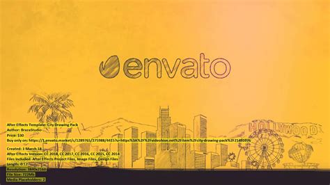 Christmas wishes photo logo opener features: City Drawing Pack | After Effects Template | VideoHive ...