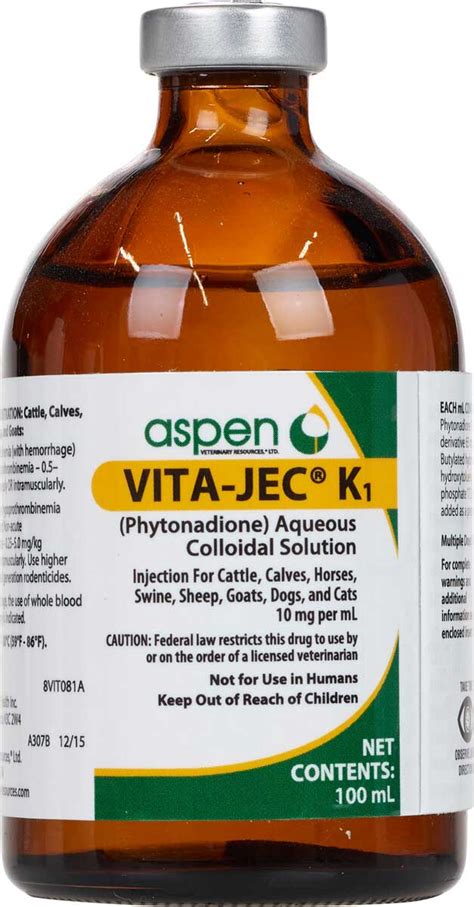 Ready for yet another reason to eat your veggies? Vitamin K1 for Animal Use Generic (brand may vary) - Safe ...