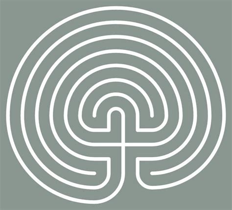 Classical Labyrinth Labyrinth Maze Tattoo Maze