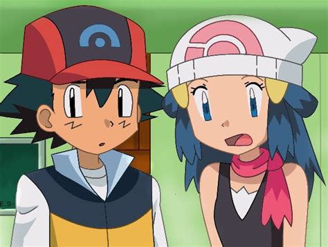 Pkmn Style Ash And Dawn By Endless Rainfall On Deviantart