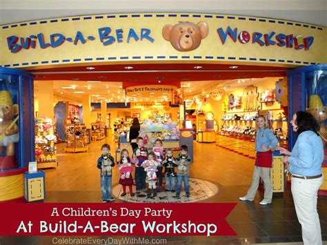 Save the gift hunting for easter morning! Children's Day Party at Build-A-Bear Workshop | Celebrate ...