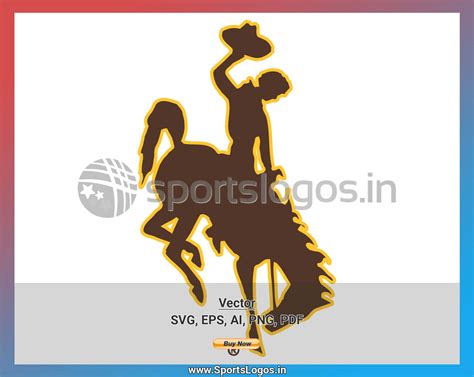 Wyoming Cowboys 2006 Ncaa Division I U Z College Sports Vector