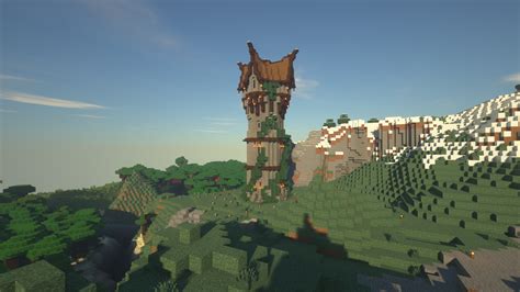 My Wizard Tower Base In Our Smp Rminecraft