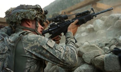 Gun Battle During Operation Mountain Fire In Nuristan Province