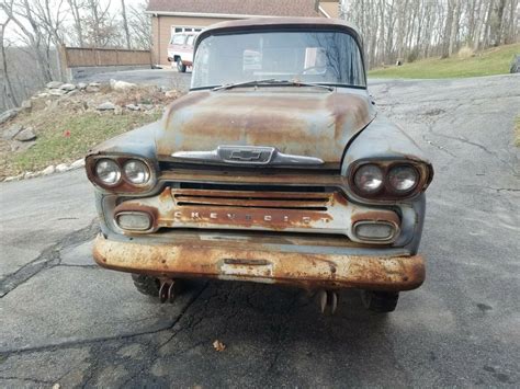 1958 Chevy Truck Napco 4wd Classic Chevrolet Ck Pickup 1500 1958 For