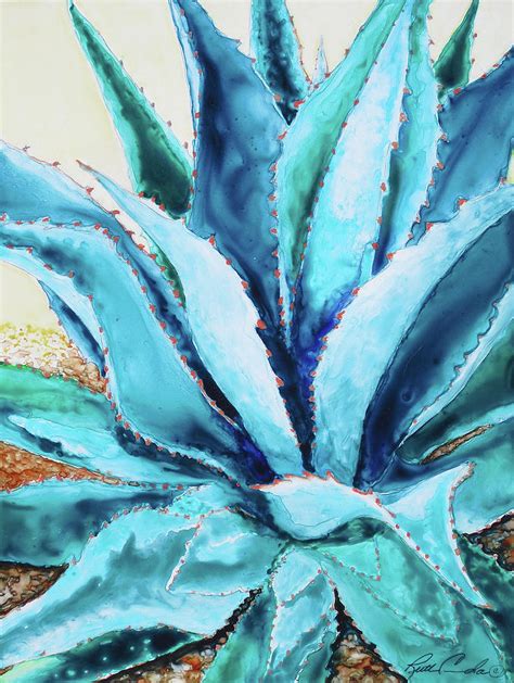 Agave Painting By Ruth Canada Fine Art America