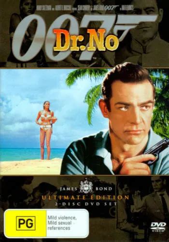 Dr No Dvd James Bond 007 Sean Connery Ursula Andress 2 Discs Ultimate Ed New R4 1983 Picclick