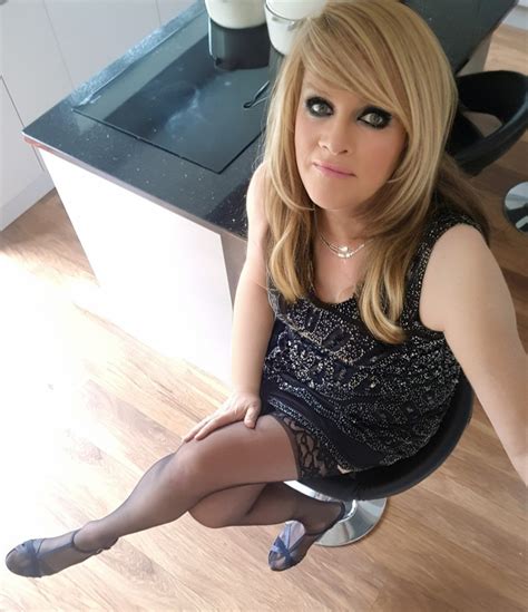 cute and sexy crossdressers — katie in her kitchen a girl needs to keep her