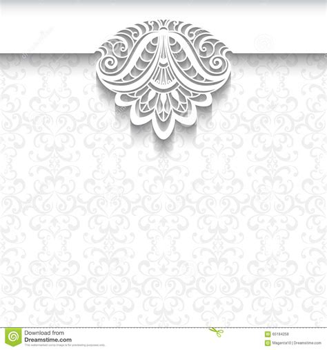 Download, print or send online with rsvp for free. White Lace Background, Wedding Invitation Template Stock ...
