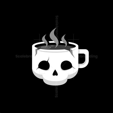 Skull Coffee Cup Logo Ubicaciondepersonas Cdmx Gob Mx