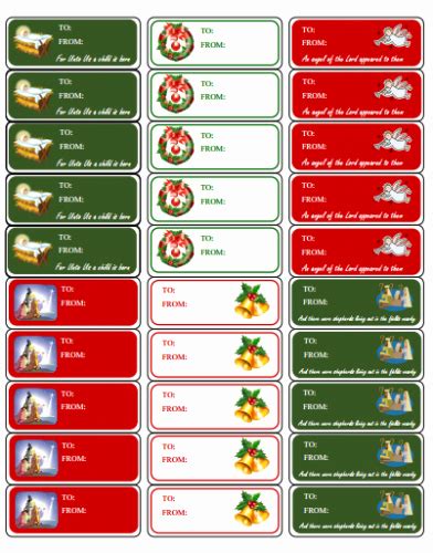 One of the most common labels used in business and at home is the avery 5160 label. 50 Avery 8160 Christmas Gift Labels | Ufreeonline Template