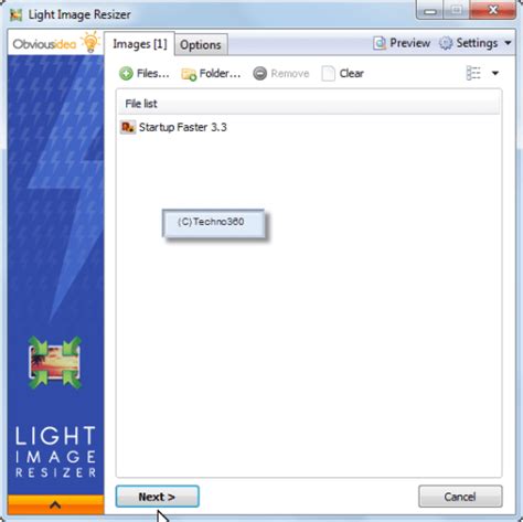 Light Image Resizer For Free