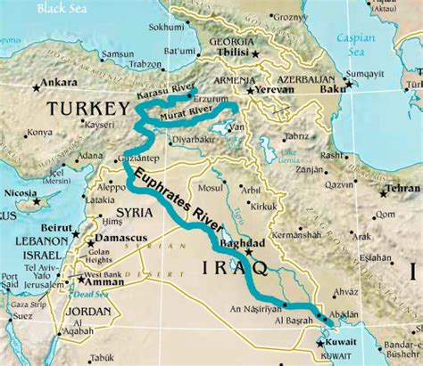 Euphrates River Key Facts