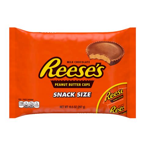 REESE'S | Peanut Butter Cup Snack Size | Products png image