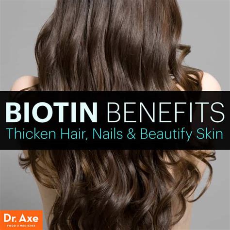 Although there isn't good scientific evidence that taking biotin supplements will help thinning hair to grow or nails to get stronger, people who take biotin supplements will often see a benefit,. Biotin Benefits: Thicken Hair, Nails and Beautify Skin ...