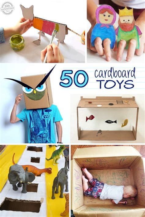 50 Things You Can Do With A Card Board Box Activities For Kids