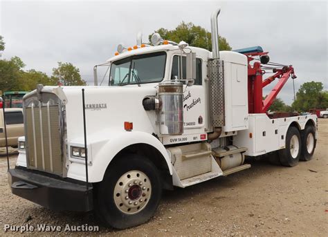 1982 Kenworth W900 Wrecker Truck In Fredonia Ks Item Dn9219 Sold