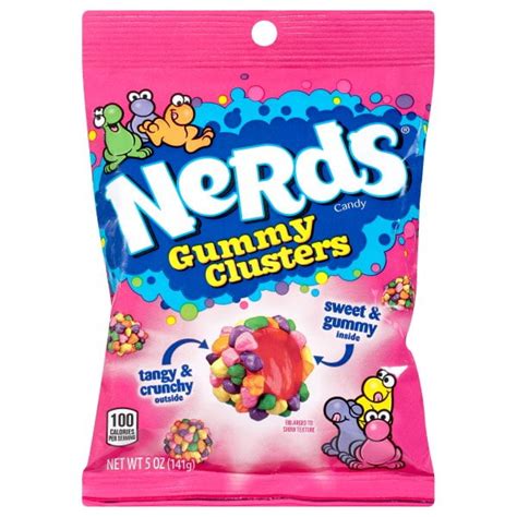 Nerds Gummy Clusters Chewy Candy 5 Ounce Bag