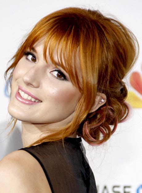 prom hairstyles with bangs style and beauty
