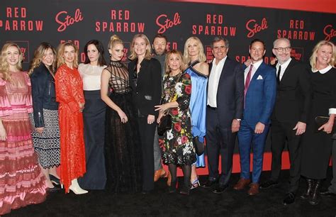 Jennifer Lawrence And The Cast Of Red Sparrow At Premiere New York