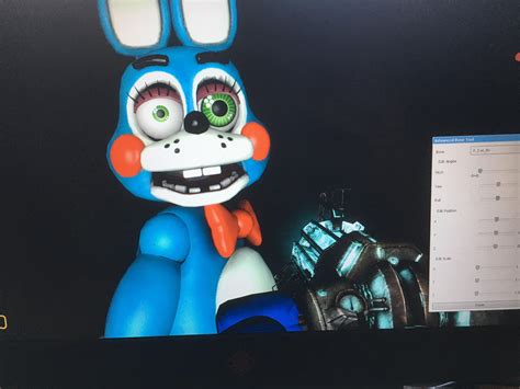 Fun Fact In Fnaf Ar Toy Bonnies Model Has An Unused Second Side With