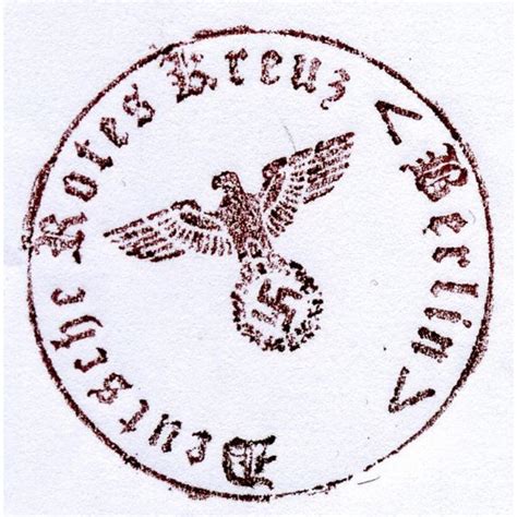 German Nazi Stamp Of The Third Reich Germanrings