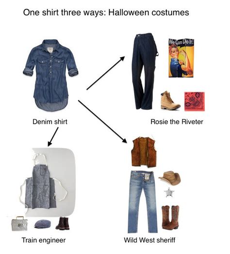 Last Minute Halloween Costumes Shop Your Closet Using 4 Items To Make