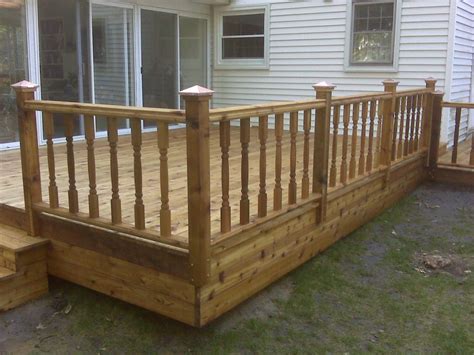 The stair railing from home is greater than a simple solution to get from the floor to a new. High Quality Easy Deck #9 Simple Deck Designs | Newsonair.org