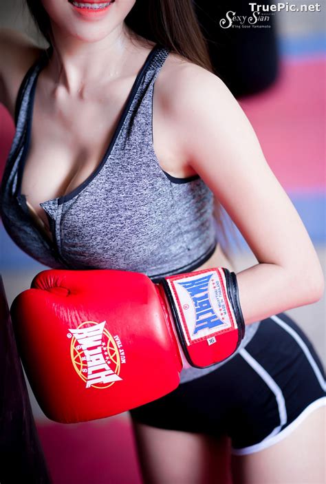 Sexy Boxing Girl Thailand Model Yotaka Suriya Ảnh đẹp