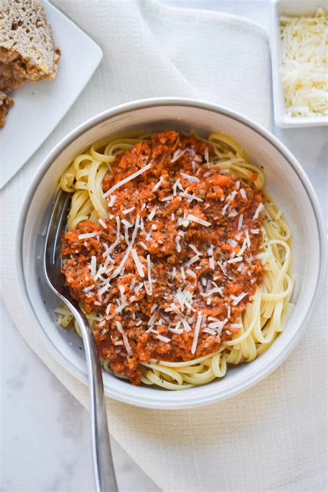 the easiest homemade bolognese sauce lynn s way of life