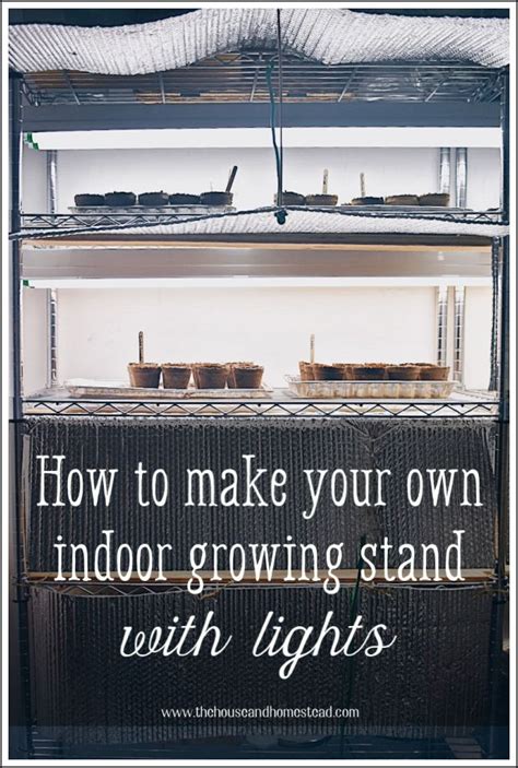 A theme will give you a blueprint from which this lowe's video shows you how to cast your own concrete objects. How to Make Your Own Indoor Grow Light Stand | Indoor grow lights, Grow lights, Homesteading