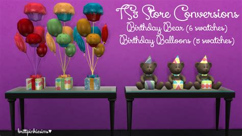The Sims 4 Birthday Party Set ~ Nathys Sims