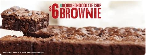 papa john s offers new double chocolate chip brownie brand eating