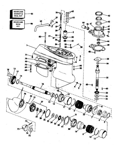 Omc Stern Drive Sagin Workshop Car Manualsrepair Booksinformation
