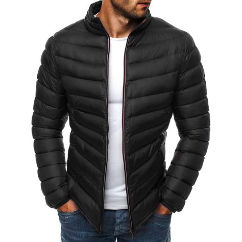 ZOGAA Mens Parkas Men Winter Jacket Casual Puffer Coat Solid Zipper Simple Coat Clothes 2018-in ...