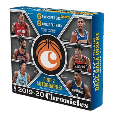 Shop a huge selection of basketball cards from 2019/20 at low prices. 2019-20 Panini Chronicles NBA Basketball Hobby Box ...