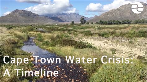 Cape Town Water Crisis A Timeline Pulitzer Center