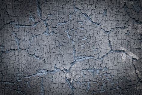 Cracked Wall Background Stock Image Image Of Blue Dirty 46885473