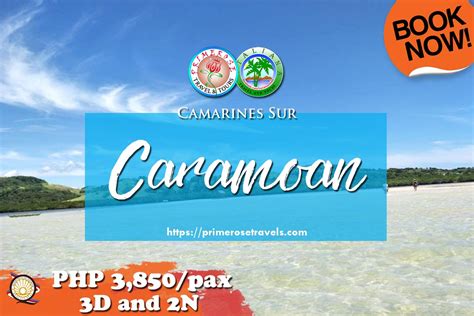 CARAMOAN ISLAND TOUR PACKAGE Primerose Travel And Tours