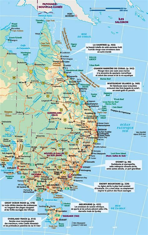 Bien que l'australie soit une sorte de petit continent, c'est un pays véritablement immense. www.Mappi.net : Maps of countries : Australia