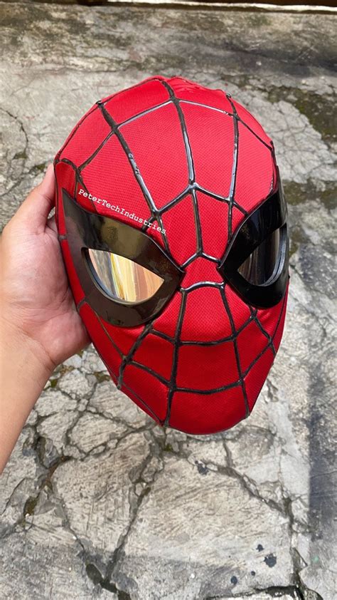 Alex Ross Spiderman Mask Faceshell Lenses Mask Full Kit With Etsy