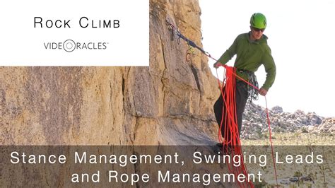 Stance Management Swinging Leads And Rope Management Youtube