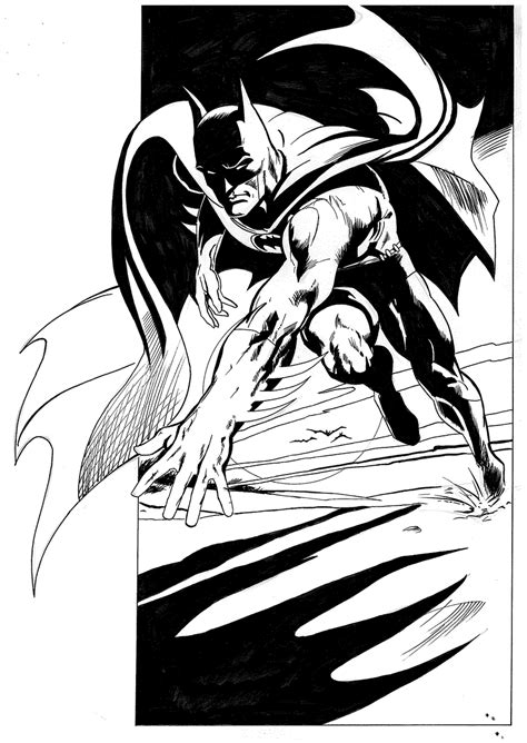 Neal Adams Batman By Donchild On Deviantart