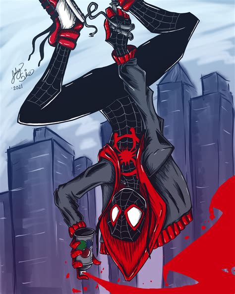 Miles Morales Spider Man Oc Spiderman