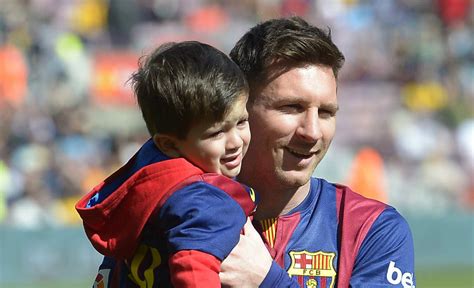 Shocking Lionel Messi Reveals Young Son Doesnt Really