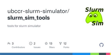 Github Ubccr Slurm Simulator Slurm Sim Tools Tools For Slurm Simulator